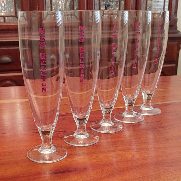 New Belgium Beer Glasses Tall - Picture 3 of 4